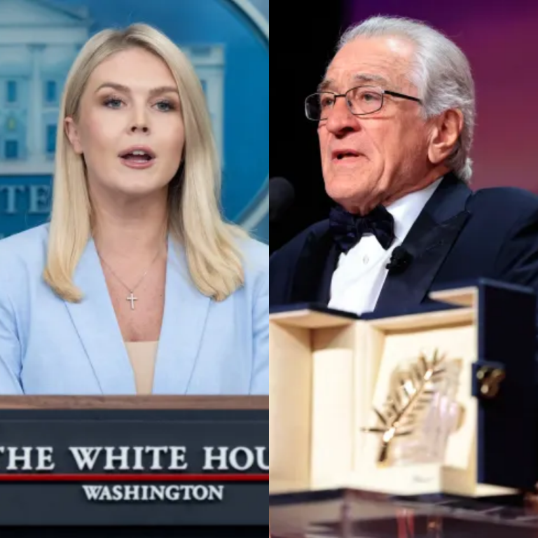“Robert De Niro’s SHOCKING Criticism of Karoline Leavitt: ‘She’s Unfit to Be a Female Role Model’—How Will This Affect Her Career?”