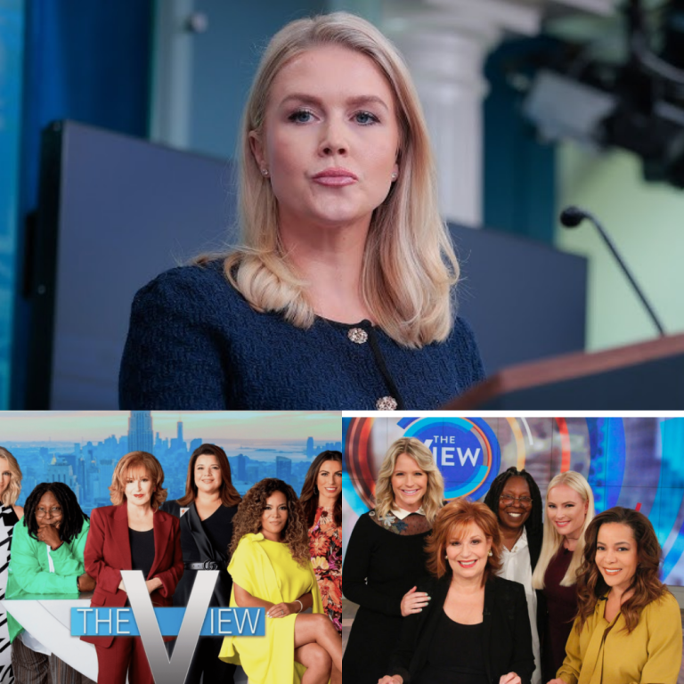“Karoline Leavitt Declares War: $800 Million Lawsuit Explodes, Leaving ‘The View’ in Chaos—No Apology, No Settlement!”
