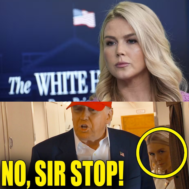 OH SH*T: Watch Caroline Leavitt TRY TO SAVE Trump – Fails Miserably in Stunning White House Chaos!
